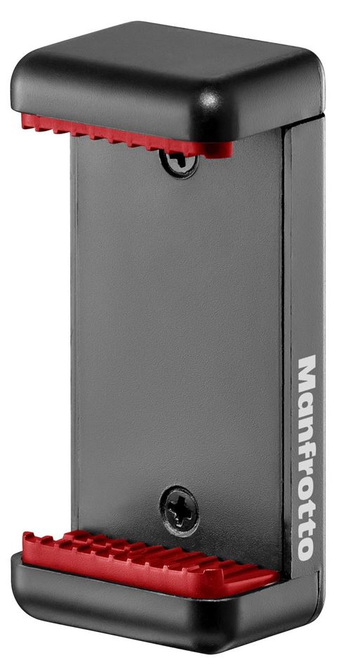 Manfrotto MCLAMP Pince Universelle pour Smartphone avec Pas de Vis 1/4 Noir