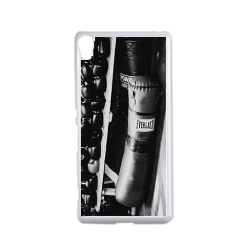 Coque Sac De Boxe Black And White Compatible Sony Xperia X Transparent