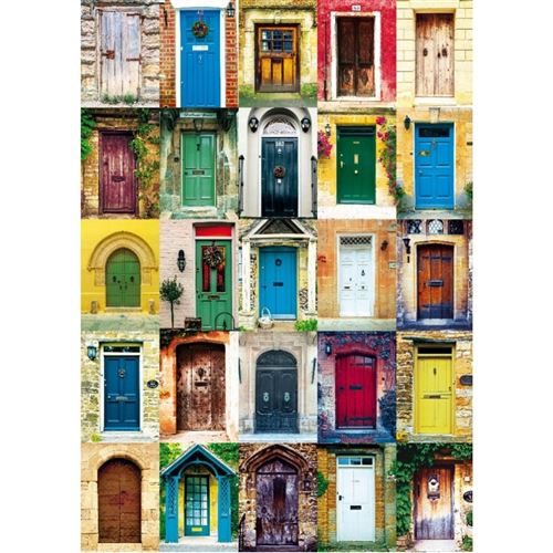 Puzzle DOORS PIATNIK Multicolore