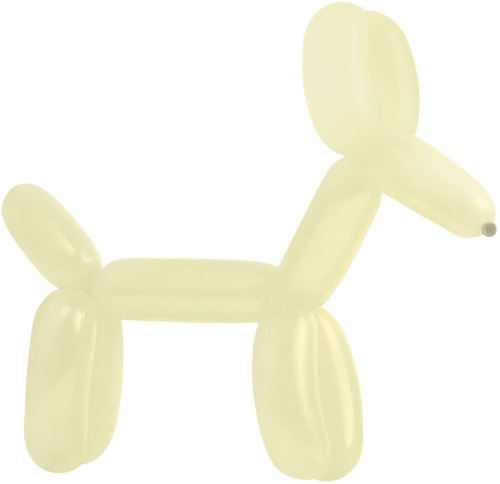Amscan ballons de mode Mode 114 cm latex vanille 100 pièces
