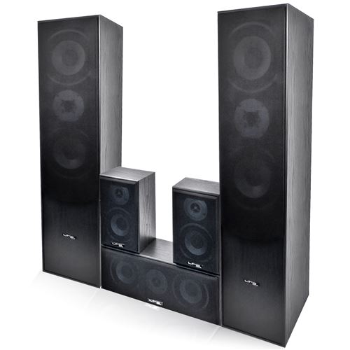 Hyundai Ensemble 5 Enceintes HiFi/Home-Cine 850W E1004BL