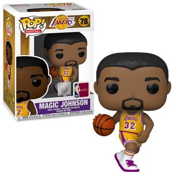 Figurine Funko Pop NBA Magic Johnson Lakers home