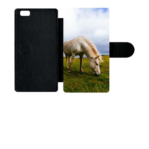Etui À Rabat Huawei P8 Lite Cheval Paysage
