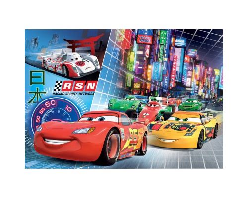 Puzzle 104 Pièces : Cars, Clementoni