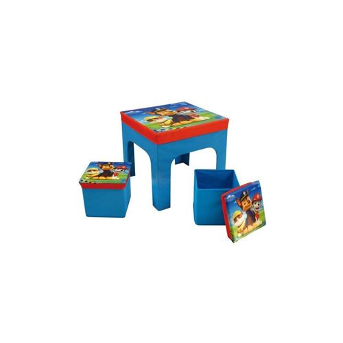 Patpatrouille Ensemble Table + 2 Tabourets