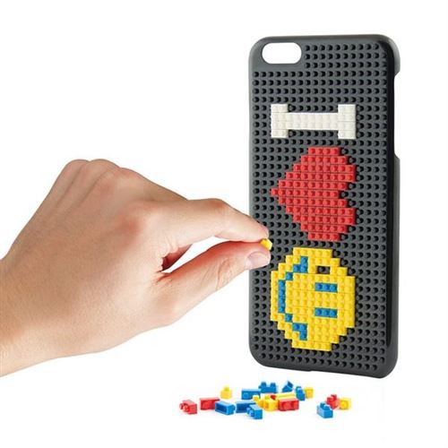 Protection pour téléphone portable Iphone 7 Plus Play Block Noir