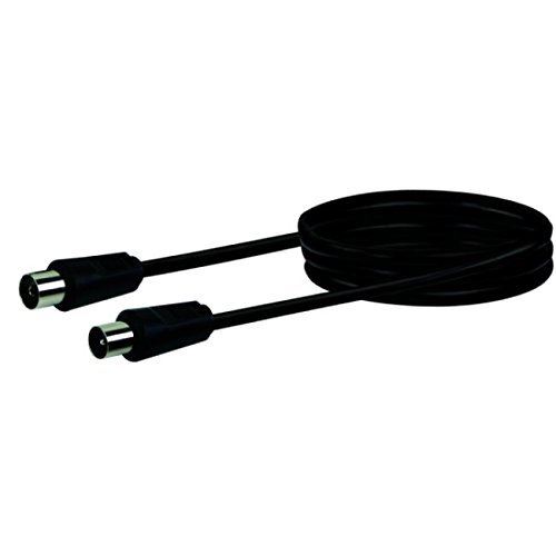 Antenne Câble TV Schwaiger 15 mètres (noir)