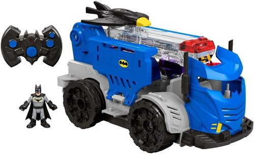 Imaginext DC Super Friends centre de commandement mobile télécommandé de Batman, jouet pour enfant dès 3 ans, DTM79