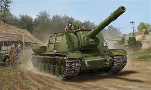 Soviet Su-152 Tank - Late - 1:35e - Trumpeter