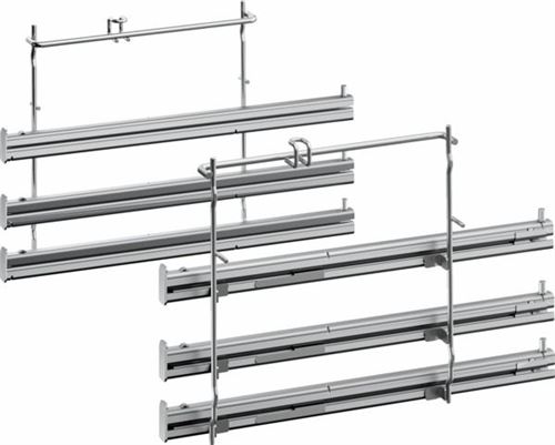 Rail t&eacute;lescopique 3 niveaux pour four pyrolyse Neff z13tf36x0
