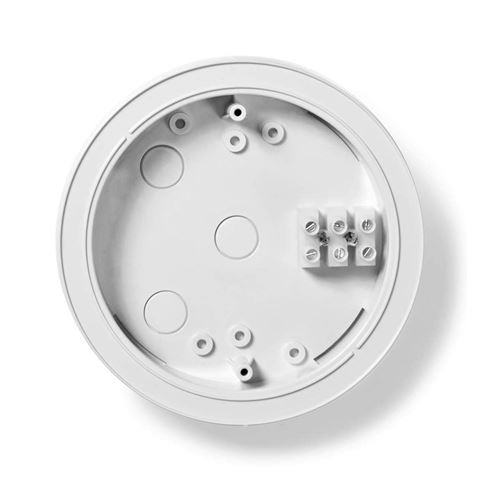 NEDIS DTCTBR20 Support pour Détecteur, pour Détecteurs de 280 mm de Diamètre, Ajoute Une Hauteur DE 20 mm