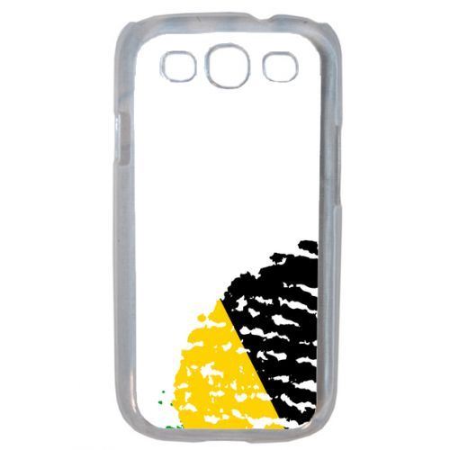 Coque empreinte digitale drapeau jamaica compatible samsung s3 mini transparent