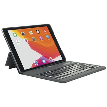 Mobilis Coque de Protection Folio avec Clavier Bluetooth français iPad  10.2'' 8/7ème Gén (2020/2019), Housse Clavier AZERTY, Noir - PC portable -  Achat & prix