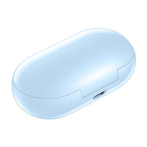 Écouteur R175 Bluetooth Avec recharge sans fil Stéréo sport Avec micro-Bleu