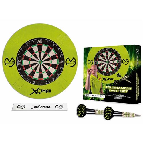 XQmax Darts Kit de jeu de fléchettes MvG QD7000300