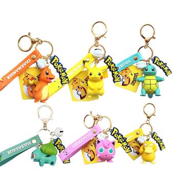 6€66 sur Porte-clés Goserda® Pokemon Pikachu Jaune 6 cm - Type C