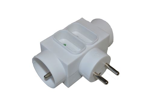 Multiprise duo 2 prises 16A + 2 prises 6A