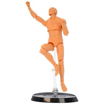 Kit Mannequin articulé pour dessin - Modèle homme - 14 cm