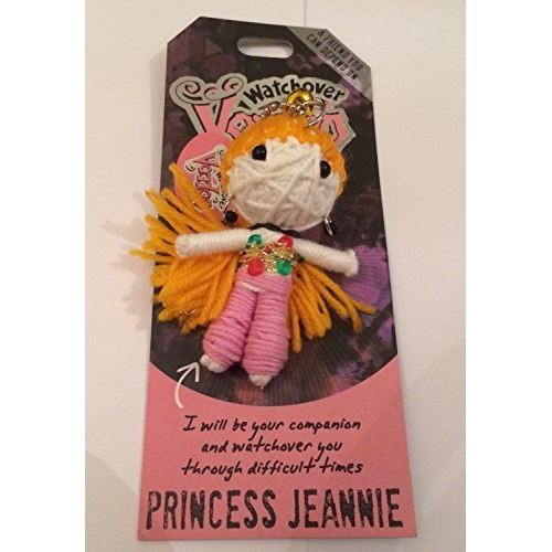 Porte-clés poupée vaudou - Princesse Jeannie