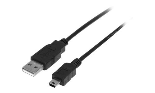 StarTech.com Câble USB 2.0 A vers Mini B de 2 m - Cordon USB vers Mini USB - M/M - Noir - câble USB - 2 m