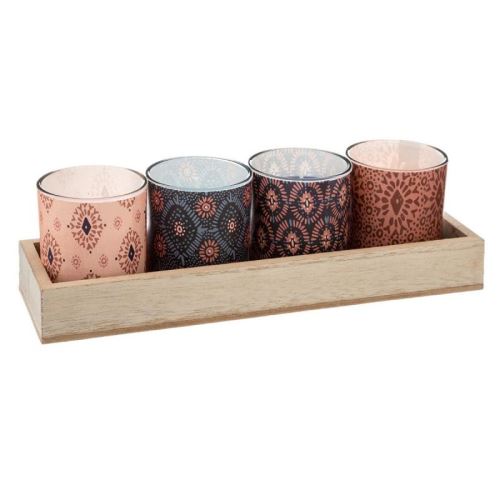 Coffret Senteur 4 Pièces Immortelle 22cm Santal