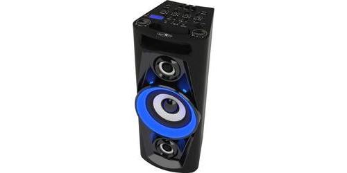 Système karaoké Reflexion PS07BT Spécificités HiFi: avec fonction karaoké, avec microphone, lumière d'ambiance, rechargeable