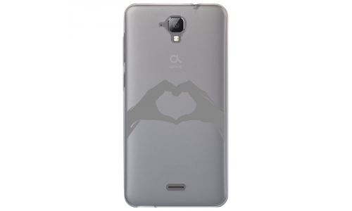 Coque souple pour Altice S40 avec impression Motifs mains en forme de coeur