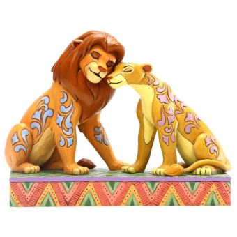 Figurine Enesco Disney Savannah Sweethearts Simba et Nala Figurine