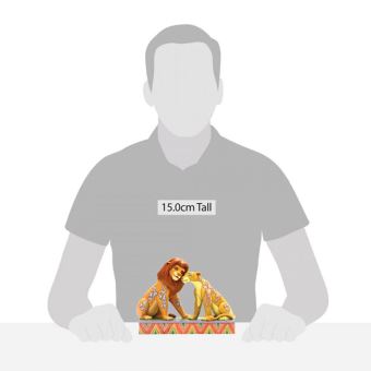 Figurine Enesco Disney Savannah Sweethearts Simba et Nala Figurine