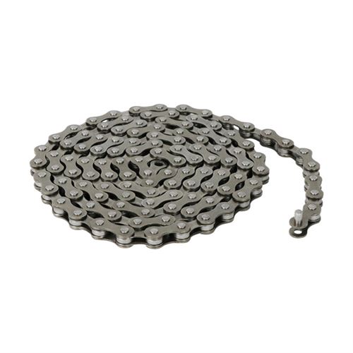 Dresco chaîne 1/2 x 3/32 116L 6/7 vitesse acier inoxydable argent
