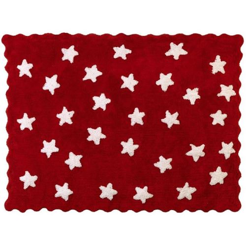 Aratextil Tapis Pour Chambre Enfant 100 Coton Rouge Motif Etoiles Beiges Dimensions 120 X 160 Cm Poids Environ 2 8 Kg Decoration Chambre Enfant Original Colore Et De Qualite Tapis De Bain Achat Prix Fnac