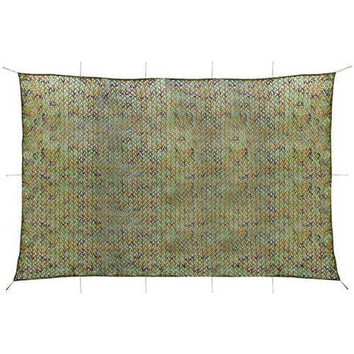 Vidaxl Vert Filet De Camouflage Avec Sac De Rangement 4 X 6 M - Image 1