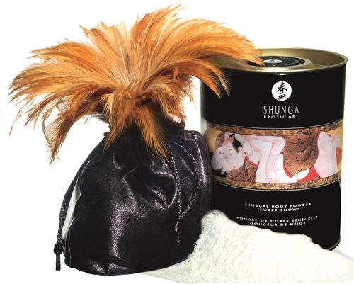 SHUNGA Poudre De Corps Douceur De Neige, Vin Petillant & Fraise