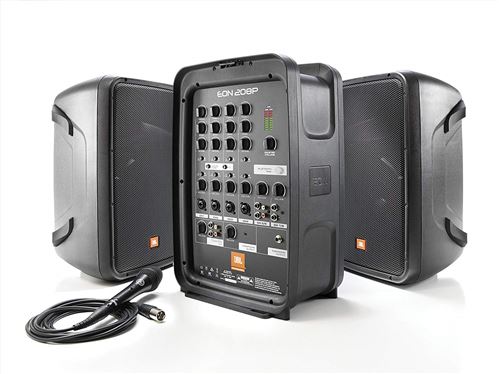 JBL EON208P Enceinte Portable Amplifiée Noir