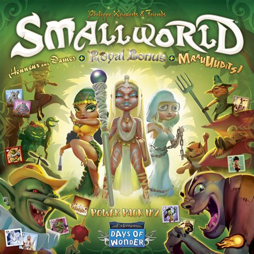 Smallworld - Power Pack 2 - Honneur aux Dames/Royal Bonus/Maauuudits !
