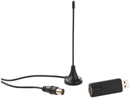 Clé TV USB TNT / TNT 2 UHD /DVB-C sur USB, pour Windows et macOS, H.265