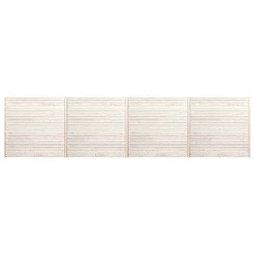 vidaXL Panneaux de clôture 4 pcs 6,8x1,7 m