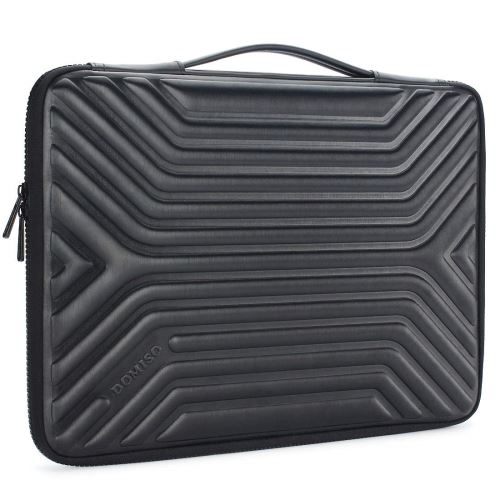 DOMISO 15-15,6 Pouces Imperméable Anti-Choc Housse Pochette de Protection Ordinateur Portable Sacoche pour Chromebook/Ultrabook/N
