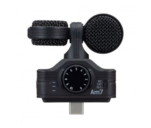 Zoom Am7 - Microphone stéréo Mid-Side pour Android - USB-C