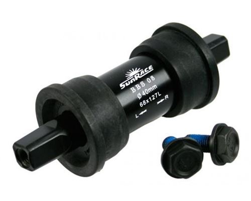 SunRace PÉDALIER BBS08 127 / 40MM SPIE CHARGE BLACK JIS