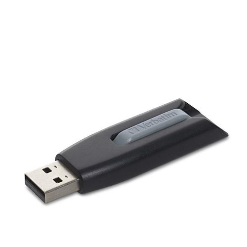 Verbatim 49168 256Go Store n Go V3 USB 3.0 Drive - Gris