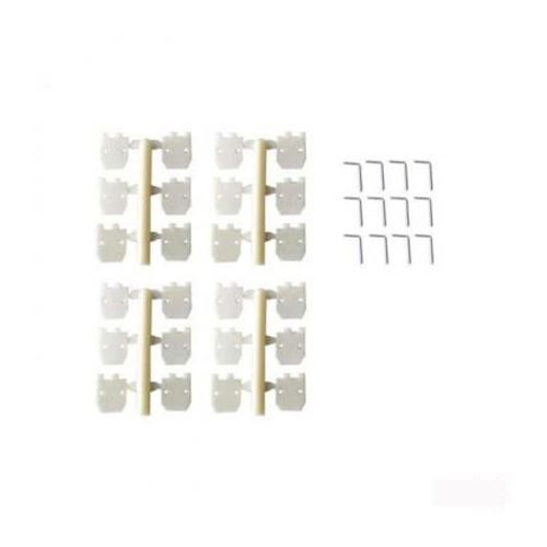Jamara - Charnières Plates pour Avion RC - 11,2 x 11,2 mm - 4 Pièces - Image 4