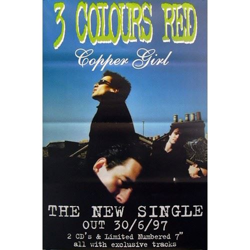 3 Colours Red - 100x150 cm - AFFICHE / POSTER