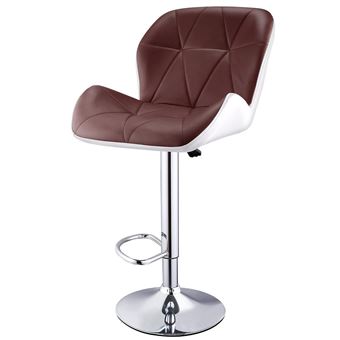 Homdox 2pcs Tabouret De Bar Pivotante A Barre Pivotante Moderne