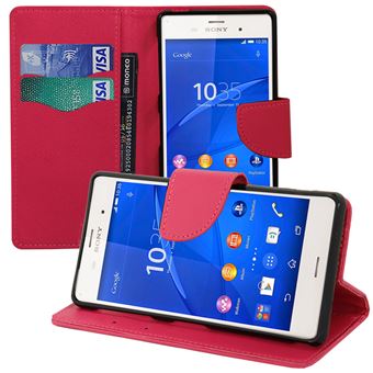 Coque pour Sony Xperia 5 III Rabat Portefeuille en Cuir PU et Silicone