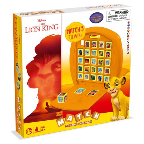 MATCH Le Roi Lion Disney - Jeu de société - Version française