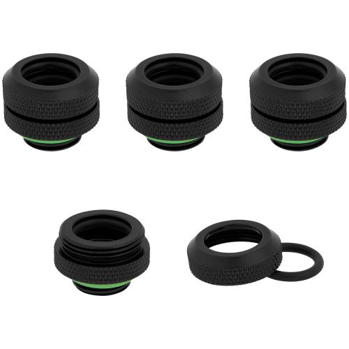corsair corsair hydro x series xf hardline 12mm od fittings four pack - noir