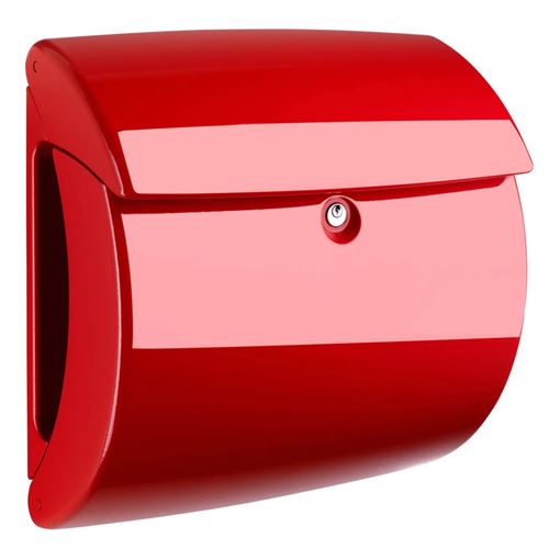 BURG-WÄCHTER Boîte aux lettres Piano 886 R Plastique Rouge