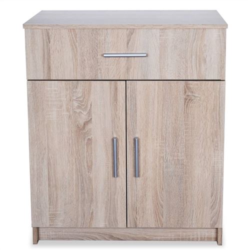 vidaXL Buffet Aggloméré 71 x 35 x 88 cm Chêne