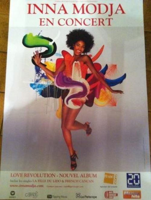Inna MODJA - 70x100 cm - AFFICHE / POSTER